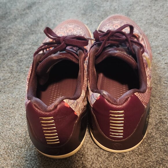 Nike Kobe 9 IX EM Silk Road Merlot Burgundy Low Top; Mens Size 12